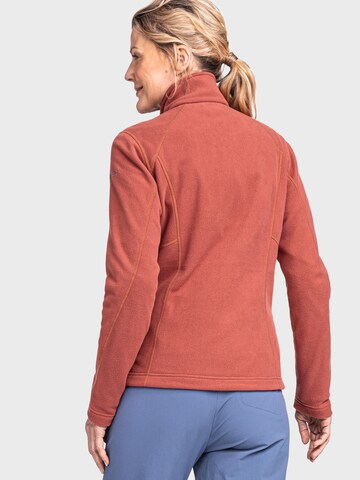 Schöffel Athletic Fleece Jacket 'Leona3' in Red