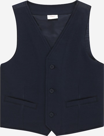 Gilet s.Oliver en bleu : devant