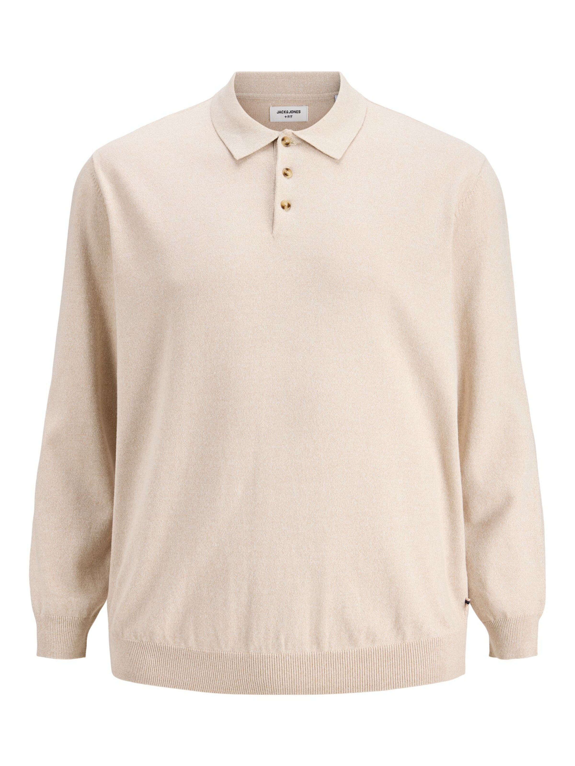 Pull-over JACK & JONES en beige : devant