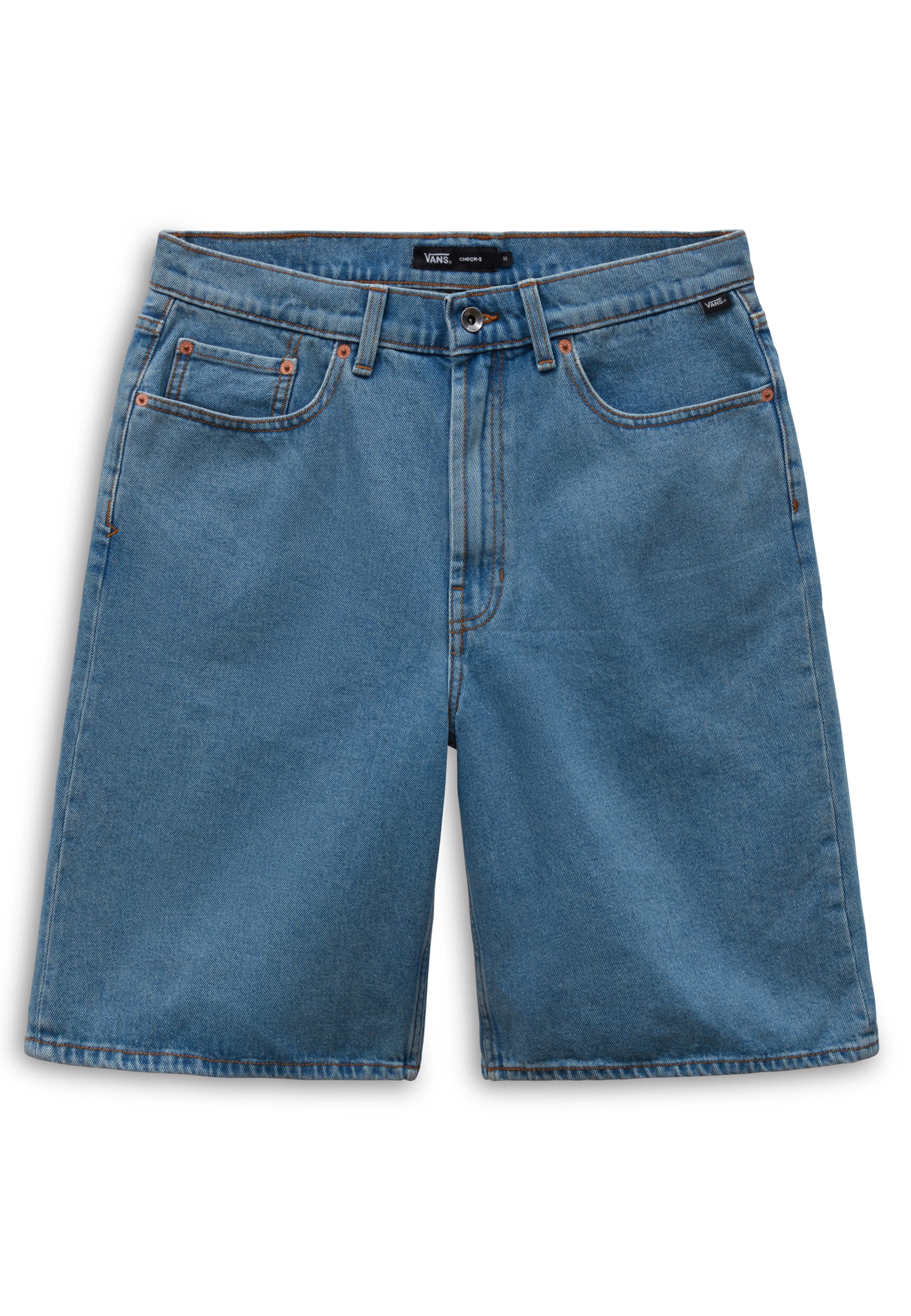 VANS Baggy Jeans 'Check-5' in Blue: front