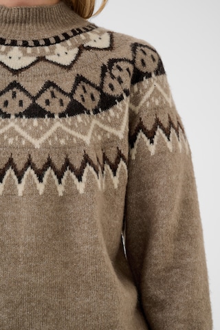 Pull-over 'CRCherrie' Cream en marron