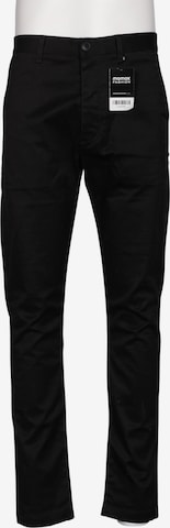 Saint Laurent Stoffhose 34 in Schwarz: Vorderseite