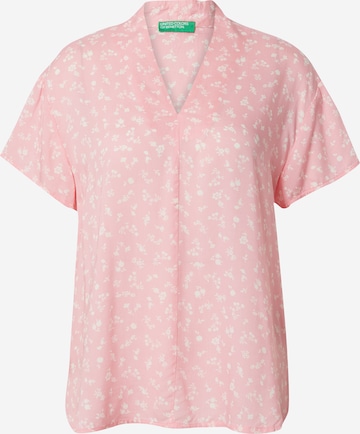UNITED COLORS OF BENETTON Bluse in Pink: predná strana
