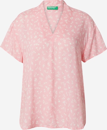 Camicia da donna di UNITED COLORS OF BENETTON in rosa: frontale