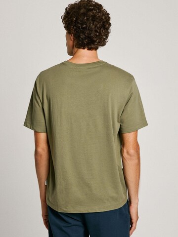 T-Shirt 'Malcom' Pepe Jeans en vert