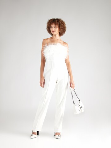 Misspap Jumpsuit in White: front