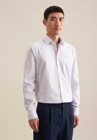 SEIDENSTICKER Comfort fit Button Up Shirt in Pink: front
