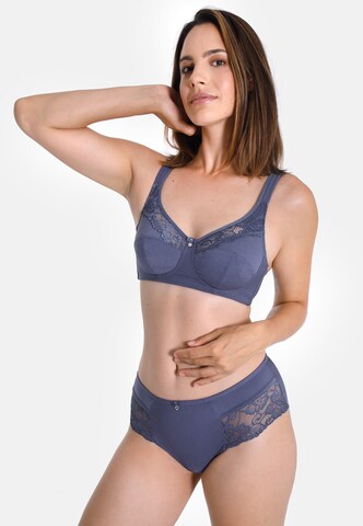 Invisible Soutien-gorge 'INDIAN SUMMER' sassa en bleu : devant