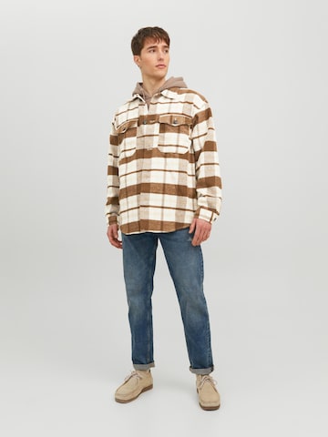 Regular fit Camicia 'RICK' di JACK & JONES in marrone
