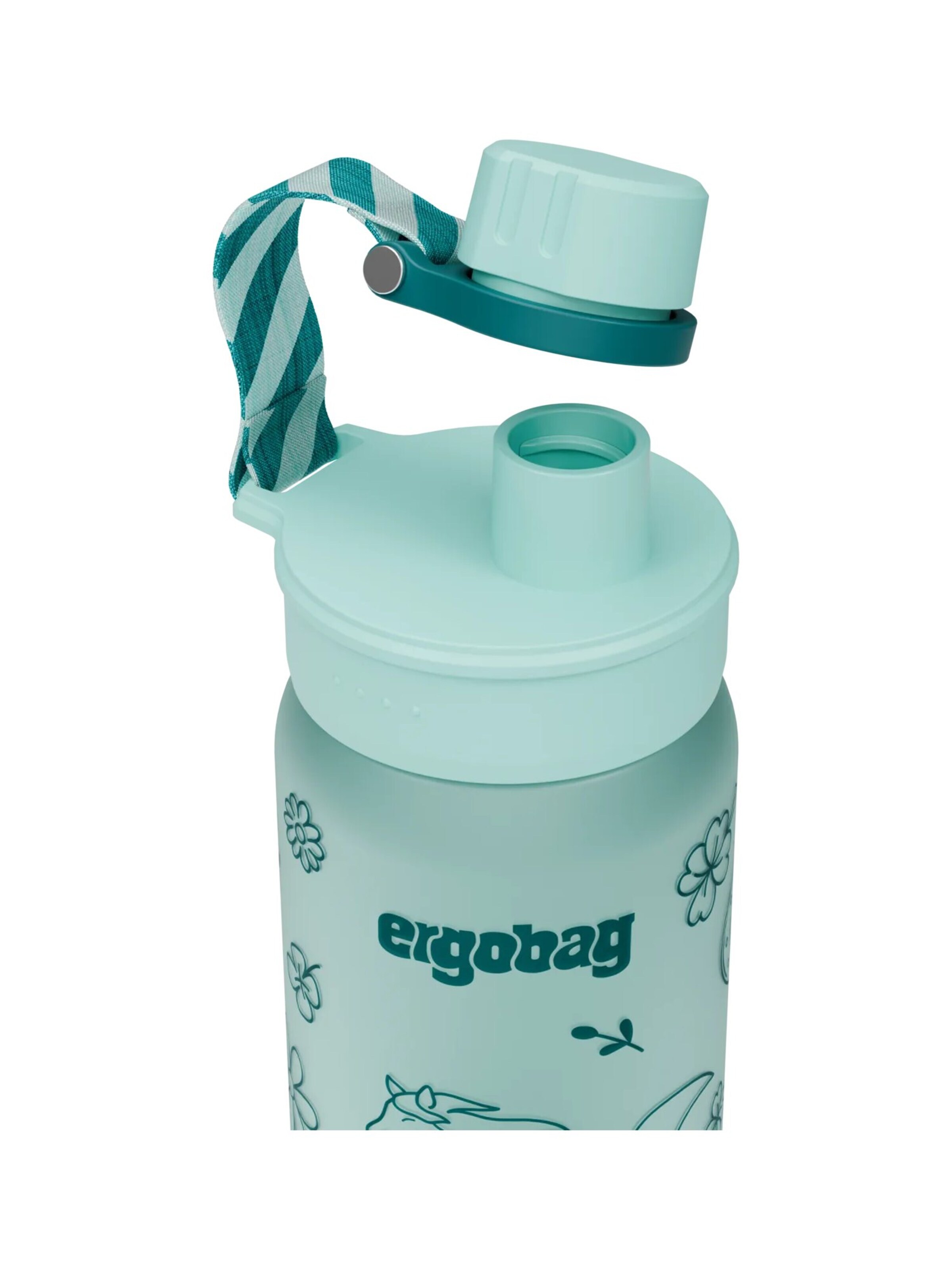 ergobag Trinkflasche 'Trinkflasche Trinkflasche'‌‌‌ in Grün