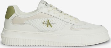 Baskets basses Calvin Klein Jeans en blanc