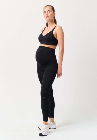 OCEANSAPART Skinny Workout Pants 'Mila' in Black