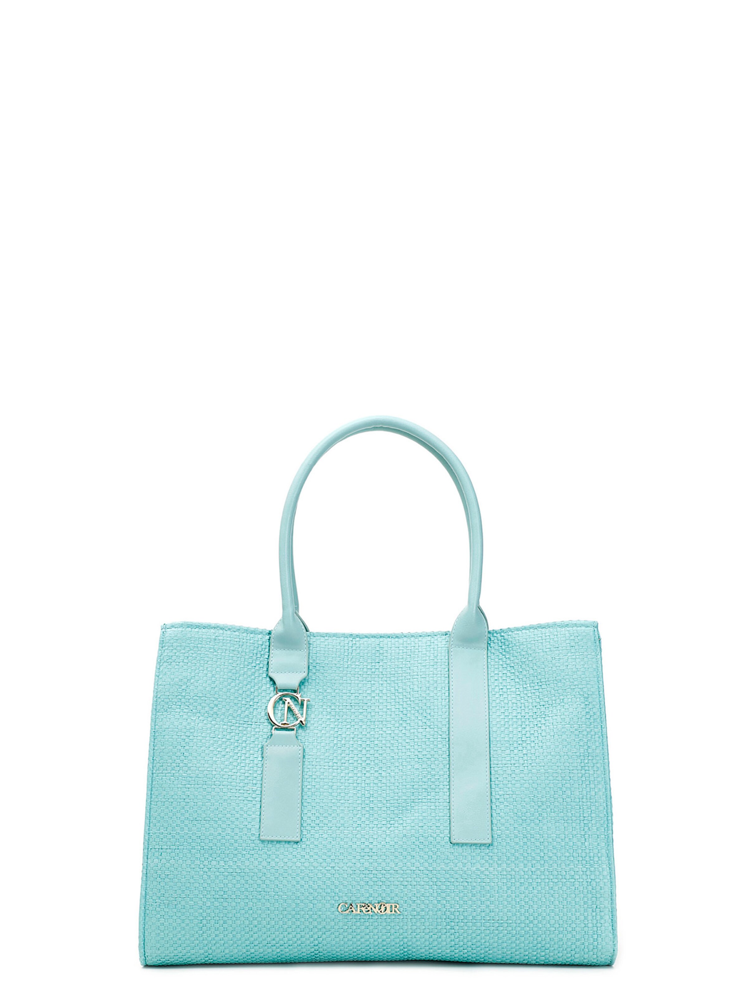 Borsa a sacco di CAFè NOIR in blu: frontale