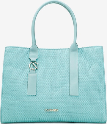 Borsa a sacco di CAFè NOIR in blu: frontale