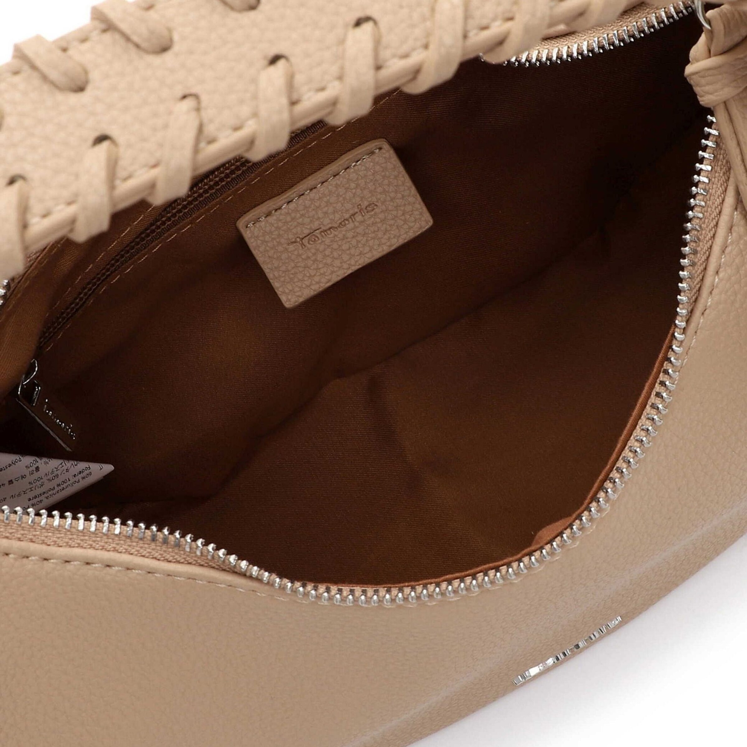 Borsa a spalla 'TAS Kate' di Tamaris in beige