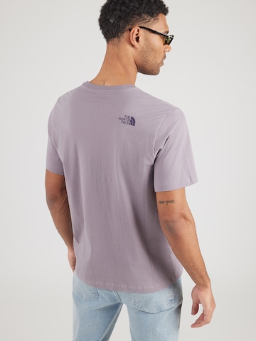 pilka THE NORTH FACE Marškinėliai 'Mountain Line'