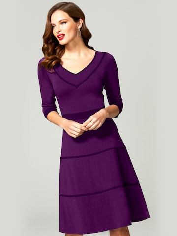 HotSquash Šaty – fialová: přední strana