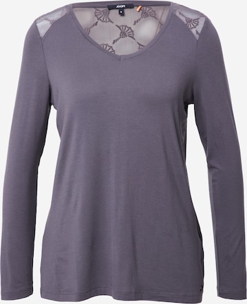 JOOP! Pajama Shirt in Grey: front