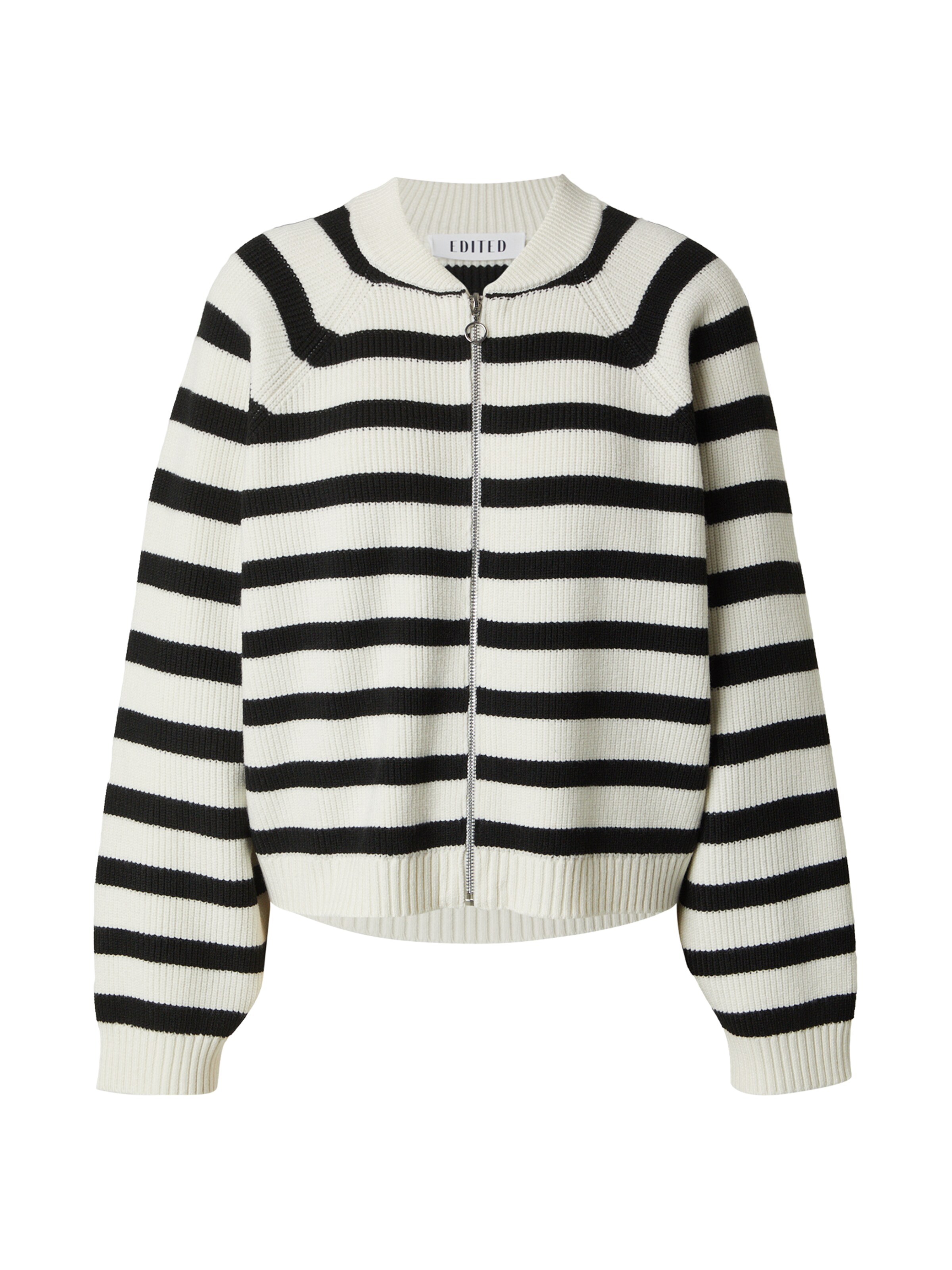 EDITED Knit Cardigan 'Rani' in Beige: front