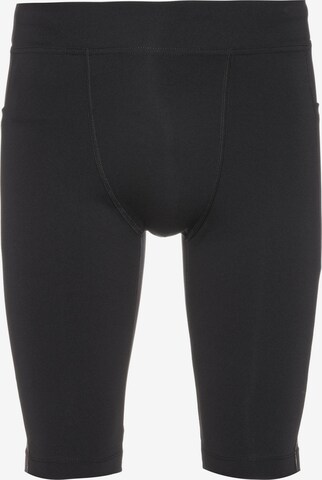 Runamics Skinny Workout Pants in Black: front