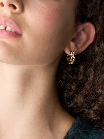 FOSSIL Fülbevalók 'HERITAGE' - arany: elől