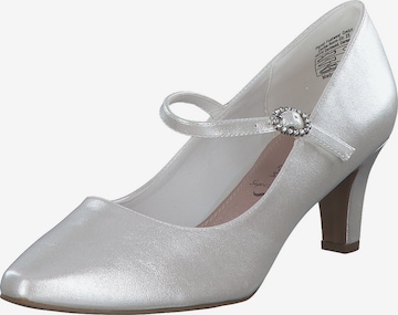 Idana Pumps in Silber: Vorderseite
