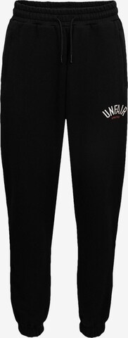 Regular Pantalon de sport Unfair Athletics en noir : devant