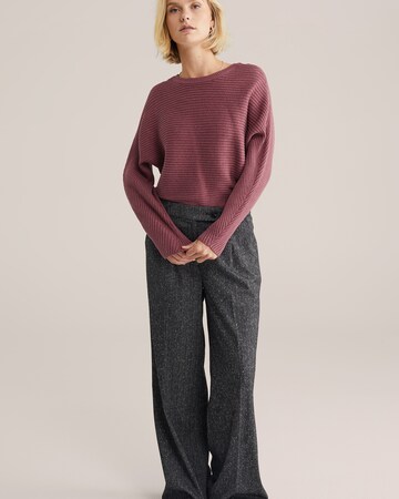 rožinė WE Fashion Megztinis