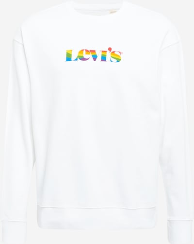 LEVI'S Sweatshirt in de kleur Gemengde kleuren / Wit, Productweergave