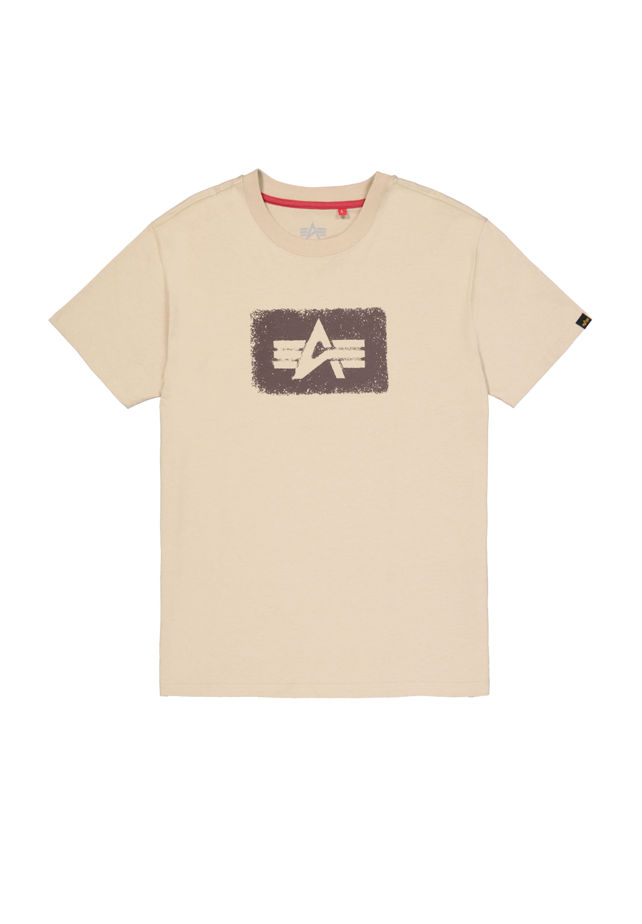 ALPHA INDUSTRIES Bluser & t-shirts i beige: forside