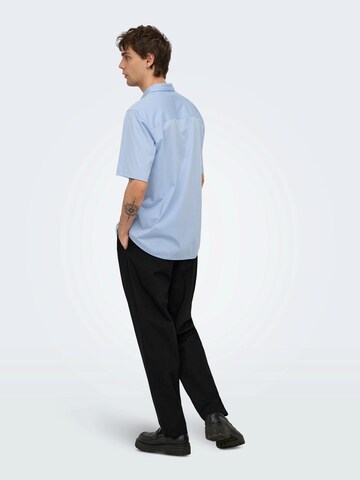Only & Sons Loose fit Chino Pants 'ONSLAGO' in Black