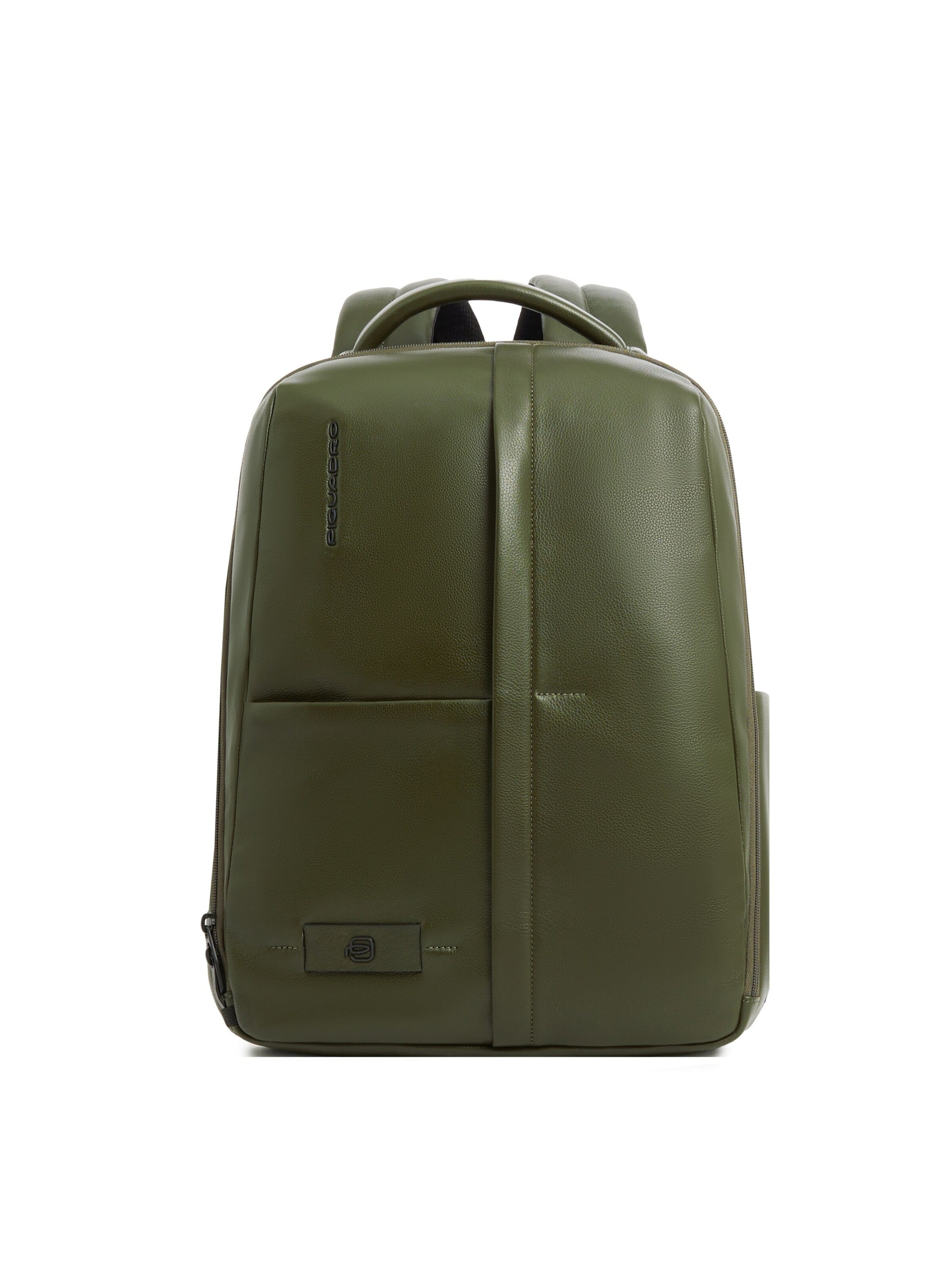 Piquadro Backpack in Green: front