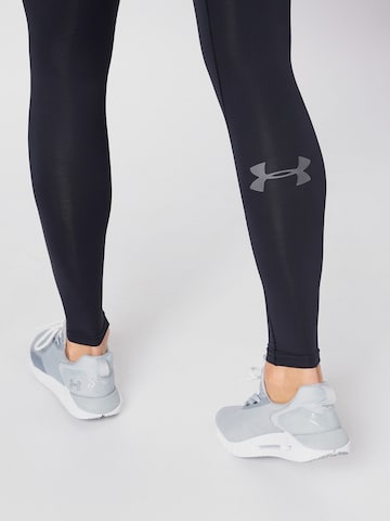 UNDER ARMOUR Skinny Workout Pants 'ColdGear' in Black