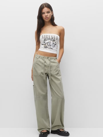 Pull&Bear Top in Wit