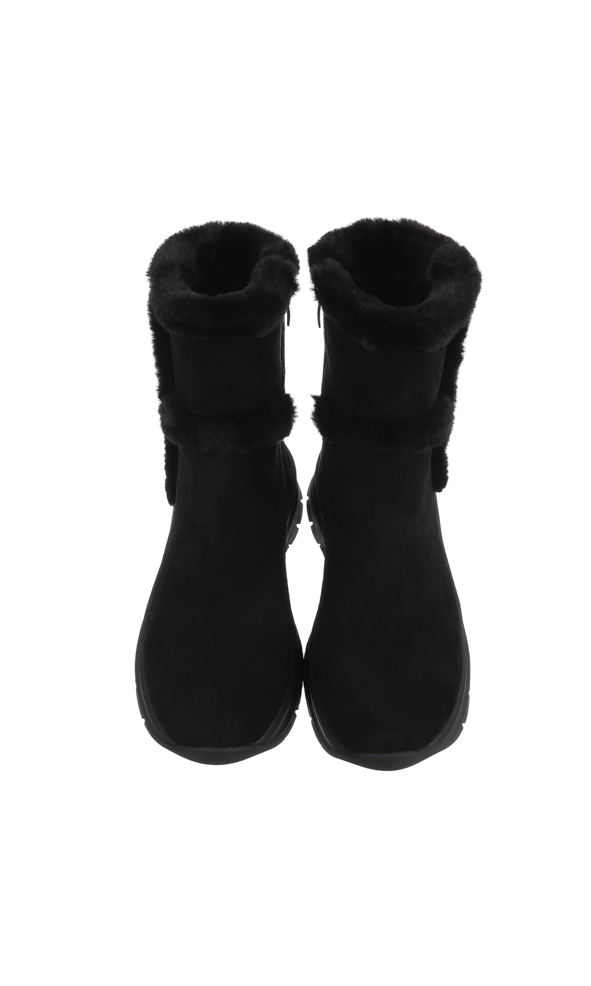 Ital-Design Stiefelette in Schwarz