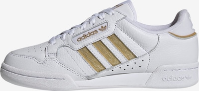 ADIDAS ORIGINALS Sneaker 'Continental 80' in gold / weiß, Produktansicht