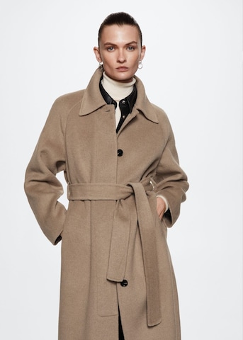 MANGO Between-Seasons Coat 'Vitamina' in Grey