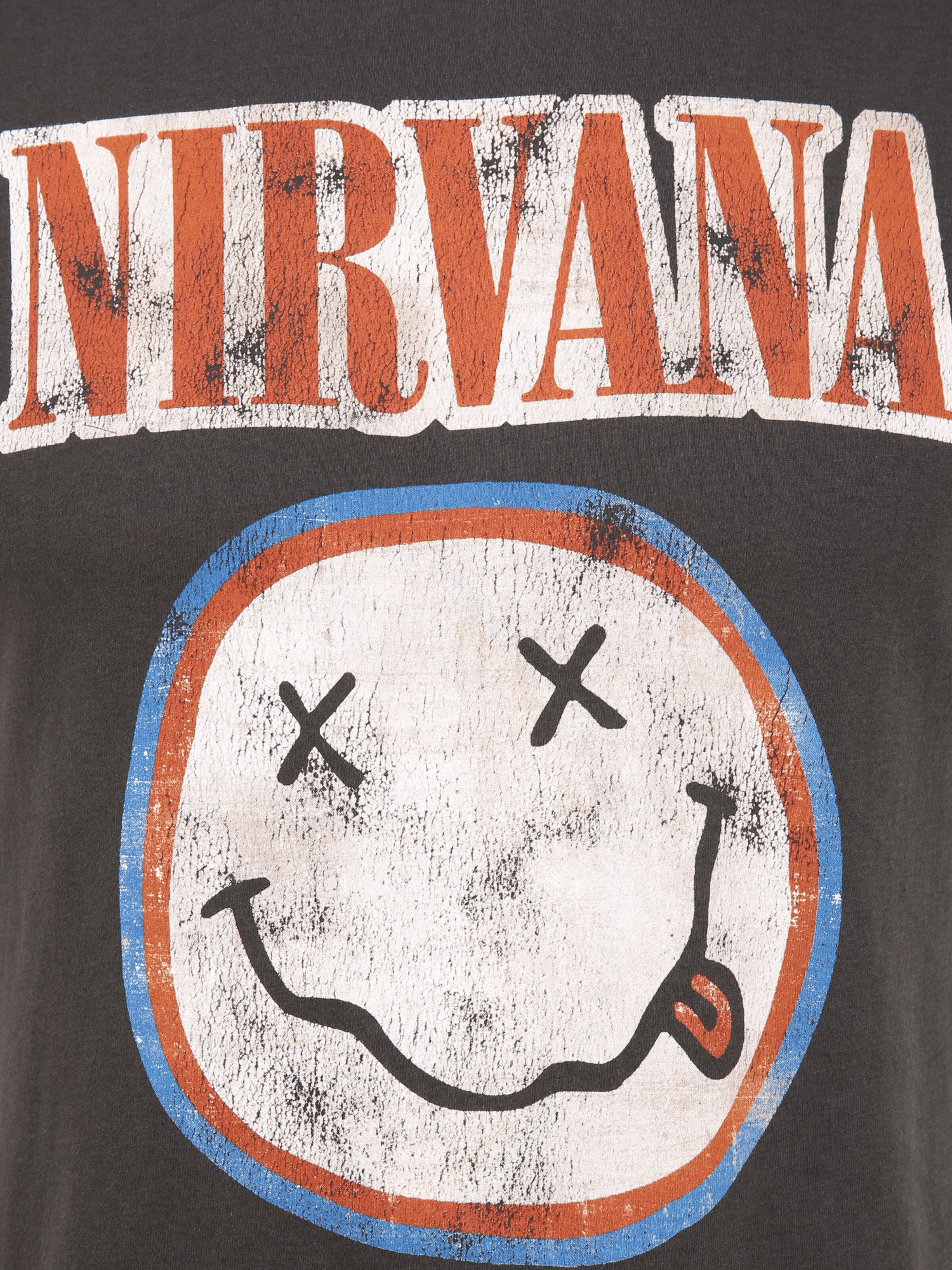 Männer Shirts AMPLIFIED Shirt 'NIRVANA' in Dunkelgrau - LJ41607 Männer Shirts AMPLIFIED Shirt 'NIRVANA' in Dunkelgrau - LJ41607