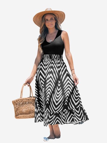Cupshe Summer Dress 'Midi Dress' in White: front