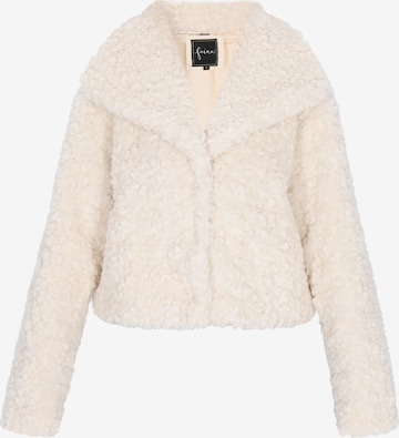 faina Välikausitakki värissä valkoinen: etupuoli