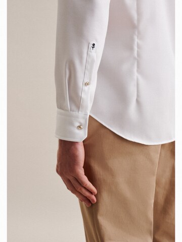 SEIDENSTICKER Regular fit Zakelijk overhemd 'Shaped' in Wit
