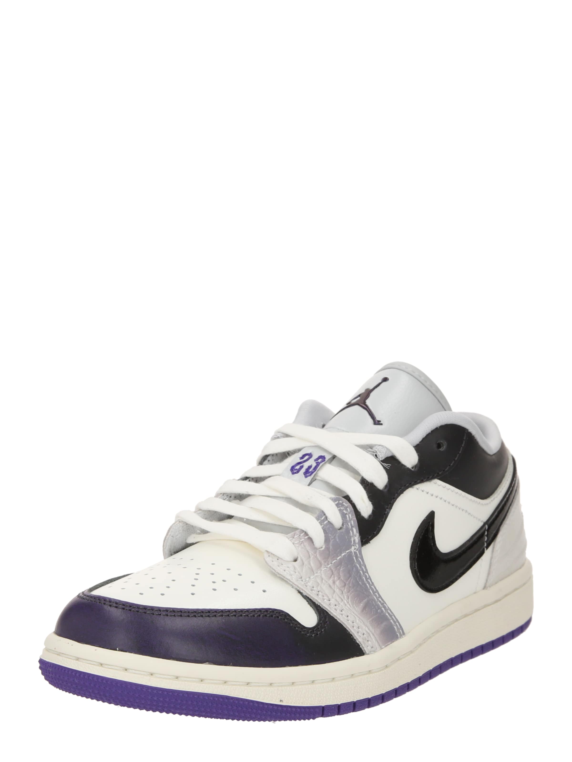 Sneaker bassa 'Air Jordan 1' di Jordan in bianco: frontale