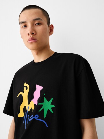 Bershka Shirt in Black