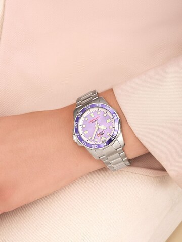 Montre à affichage analogique 'Lotus - Watch Trendy - Quartz watch movement - Watch case width: 36.8 mm' Lotus en violet : devant