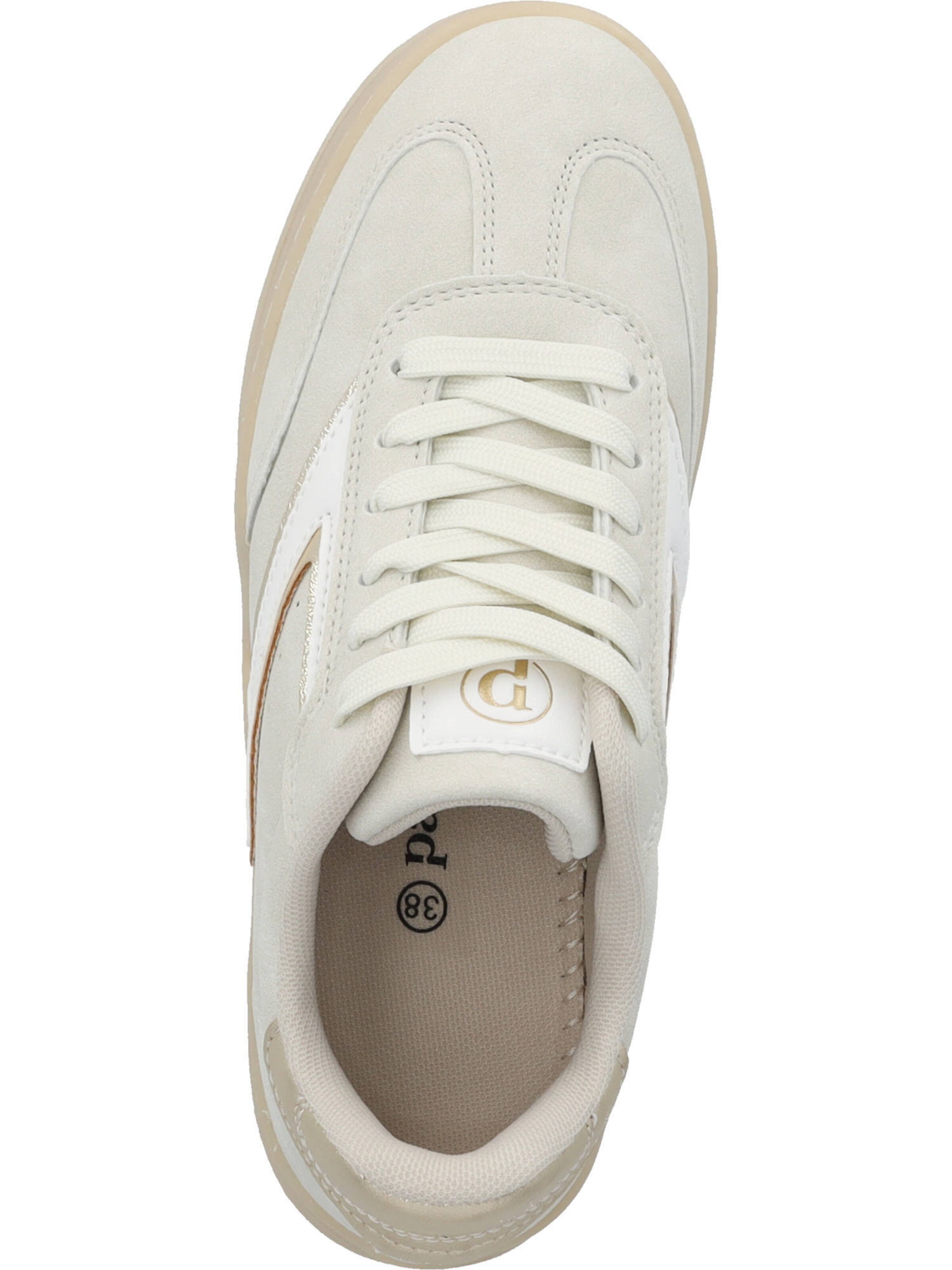 Palado Sneakers laag 'Valcis' in Beige