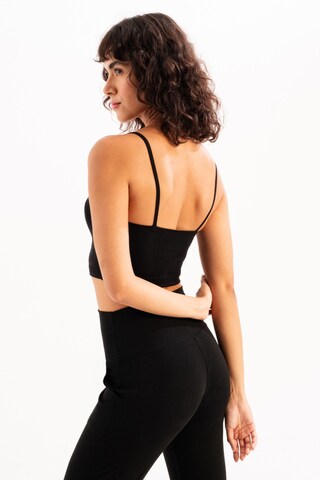 Bustier Soutien-gorge de sport Justever en noir