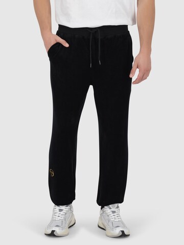 Regular Pantalon de sport 'Court' Sergio Tacchini en noir : devant