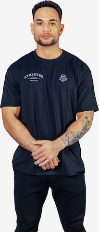 T-Shirt fonctionnel Lifters en noir : devant