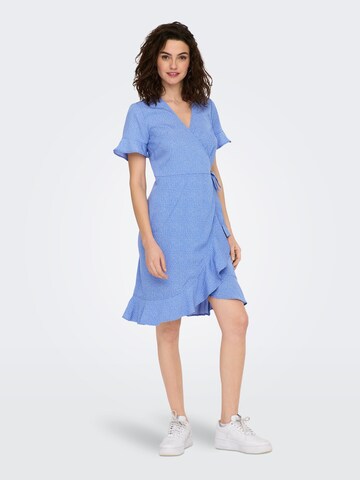 Robe 'Olivia' ONLY en bleu : devant