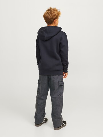 Jack & Jones Junior Широка кройка Дънки 'JJICHRIS JJWADE' в черно